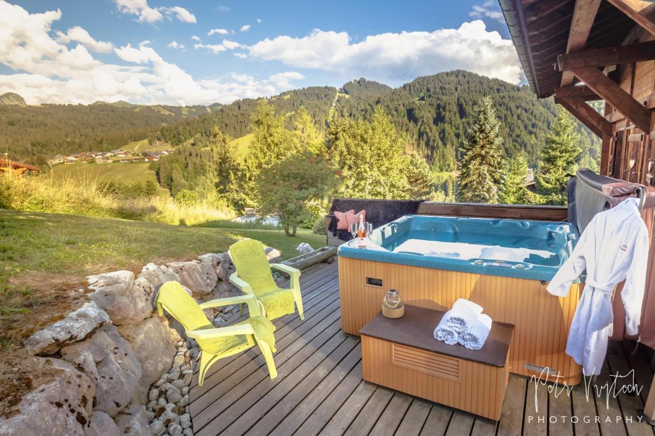 Chalet Camomille Les Gets Exterior foto